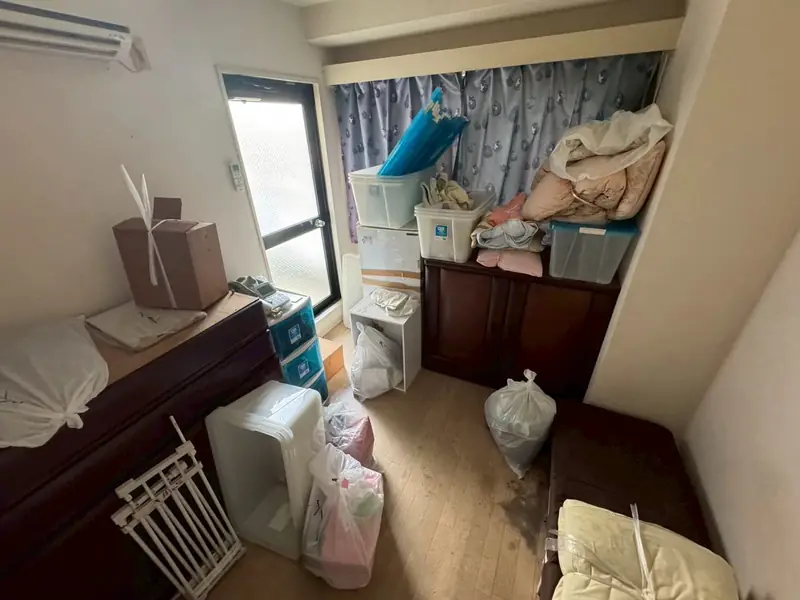 大阪府寝屋川市の不用品回収:お部屋の作業前