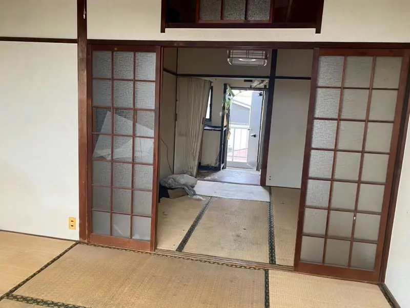 和室の作業後