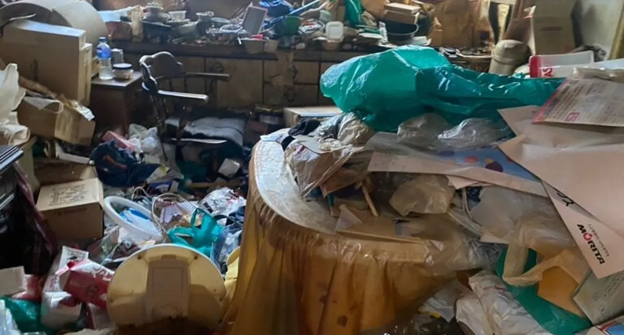 枚方市のゴミ屋敷清掃Before画像