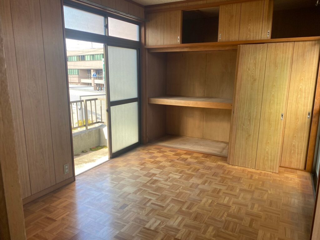 大阪府作業事例実際の現場写真After画像寝室