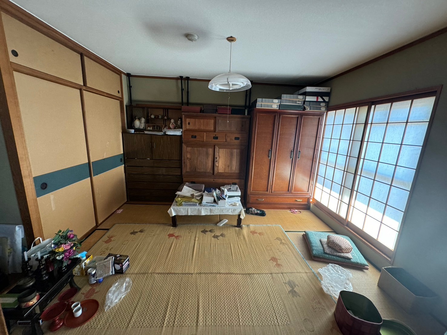 茨木市作業事例依頼者様の実際の現場写真Before画像2部屋