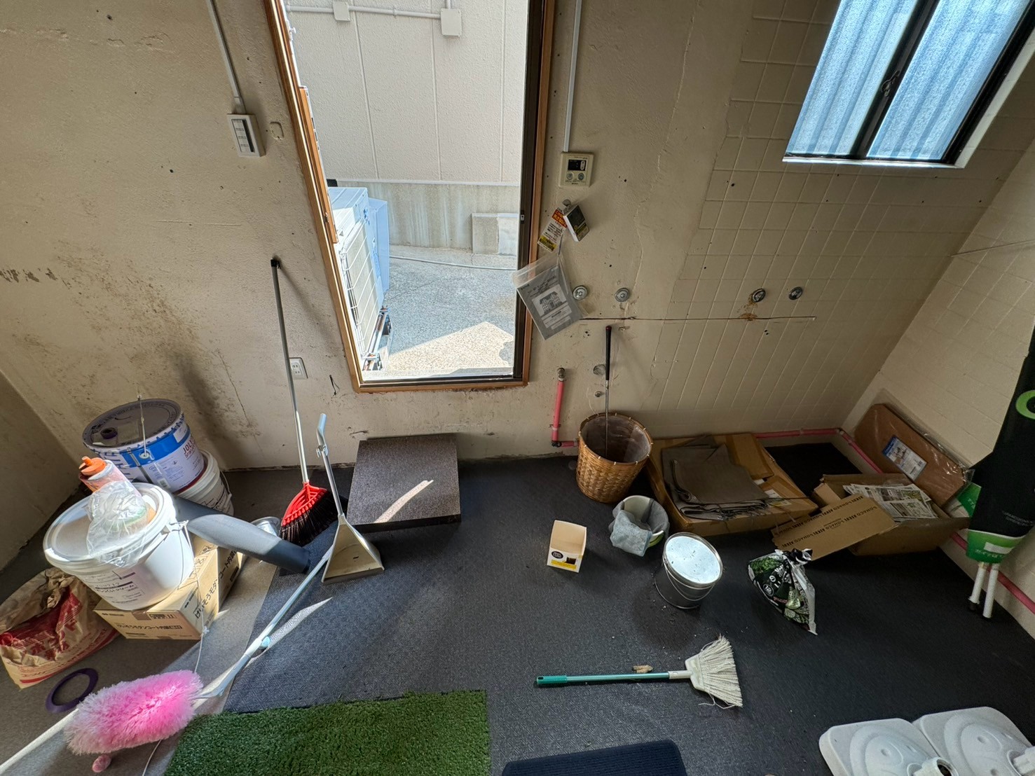 守口市作業事例依頼者様の実際の現場写真Before画像3物置部屋