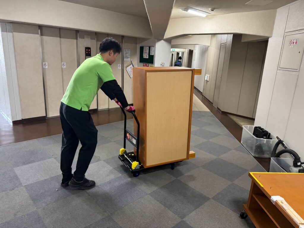 交野市作業事例依頼者様の実際の現場での作業写真画像