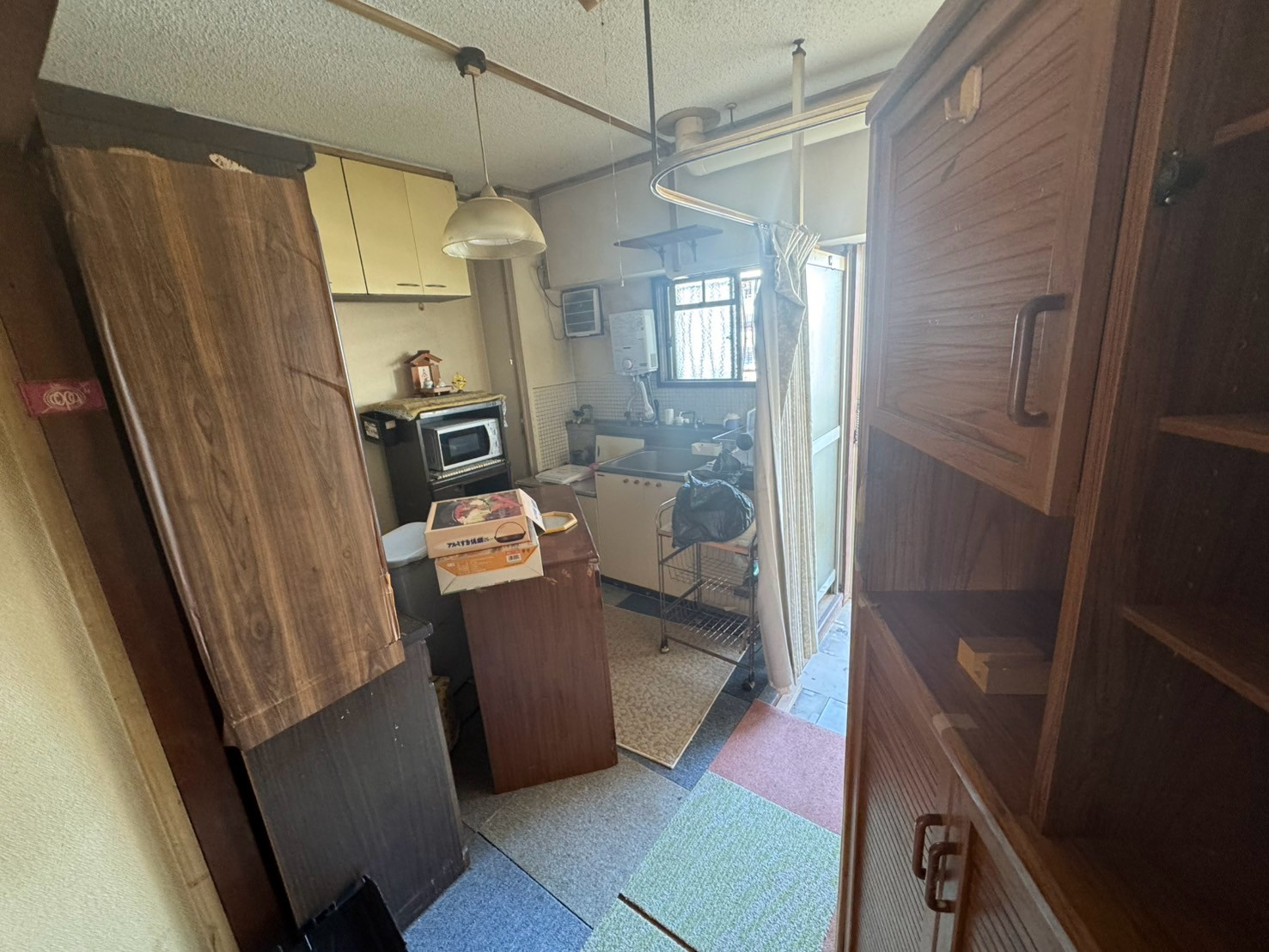 住之江区作業事例依頼者様の実際の現場写真Before画像1キッチン
