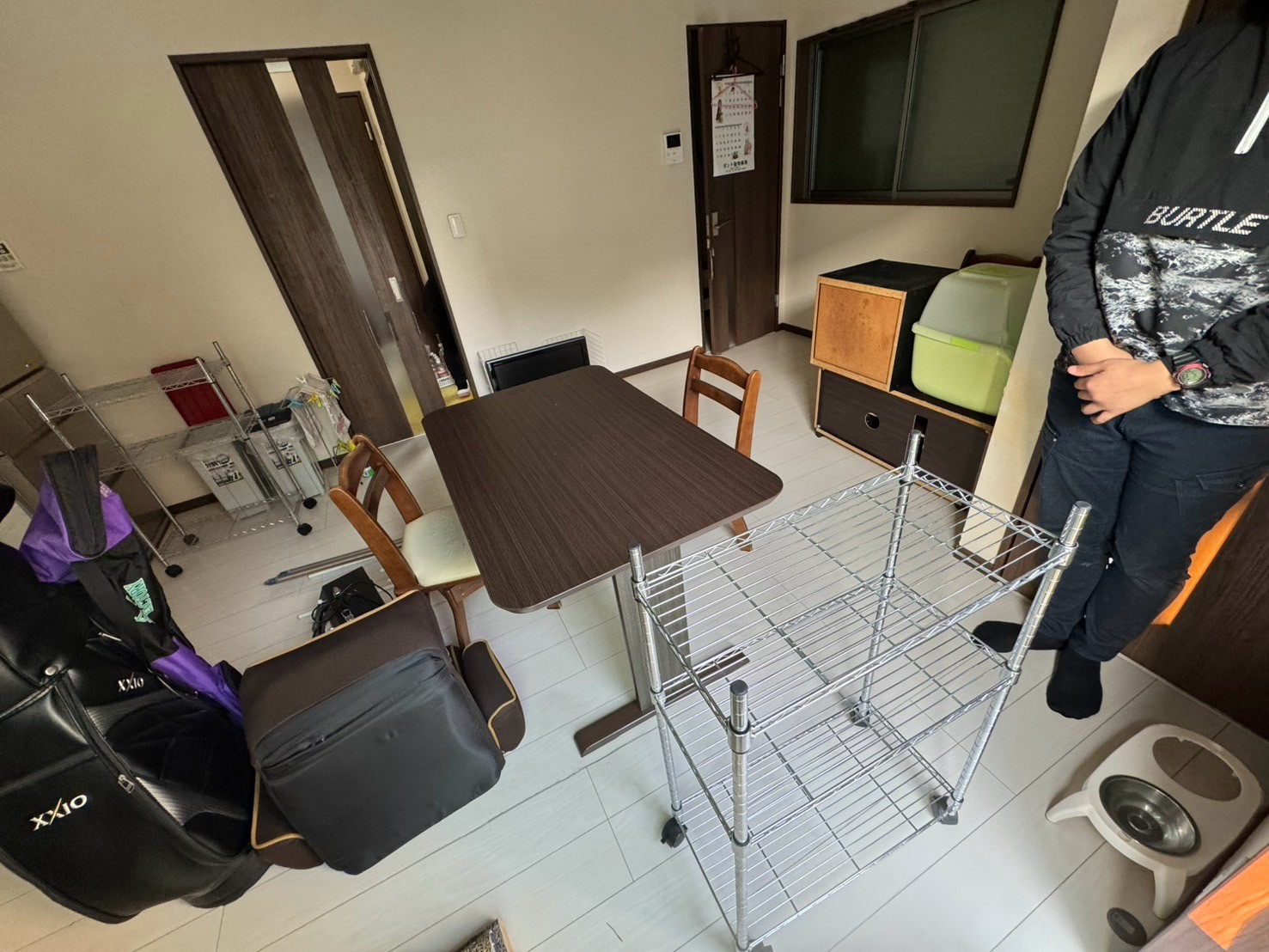 枚方市作業事例依頼者様の実際の現場写真Before画像1部屋