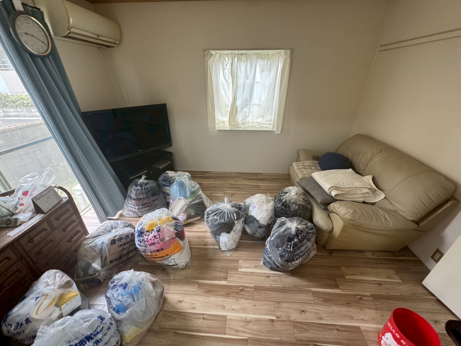 豊中市作業事例依頼者様の実際の現場写真画像