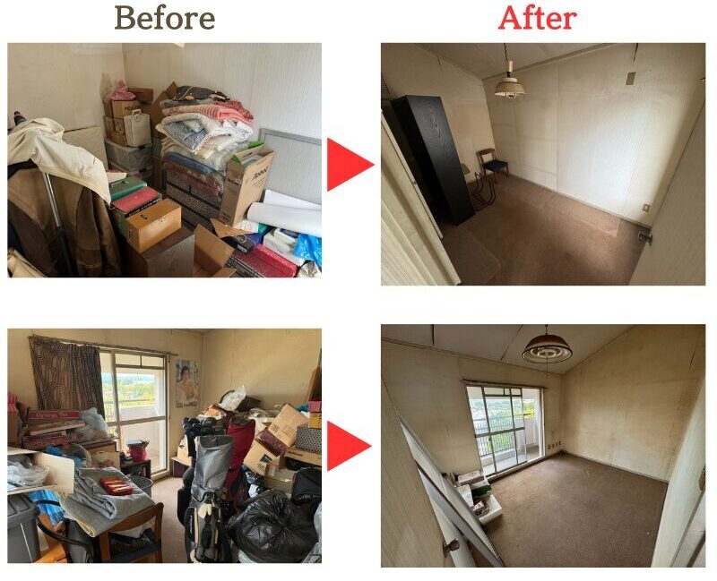 物置部屋Before after