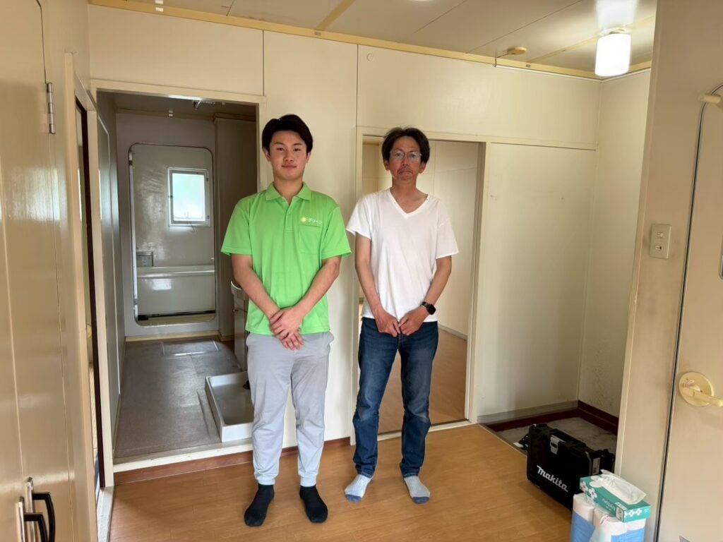 お客様との写真