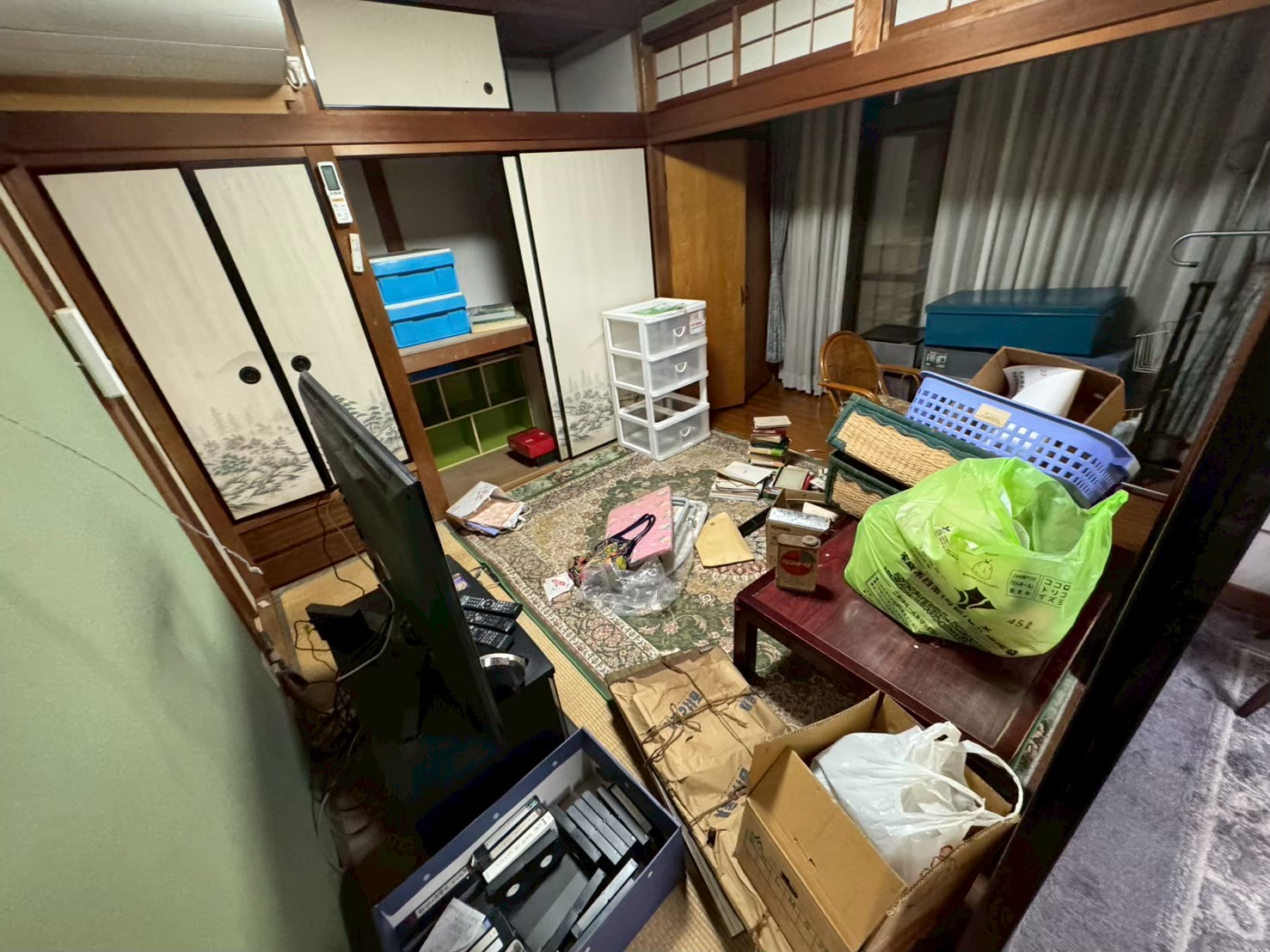 寝屋川市作業事例依頼者様の実際の現場写真Before画像2部屋