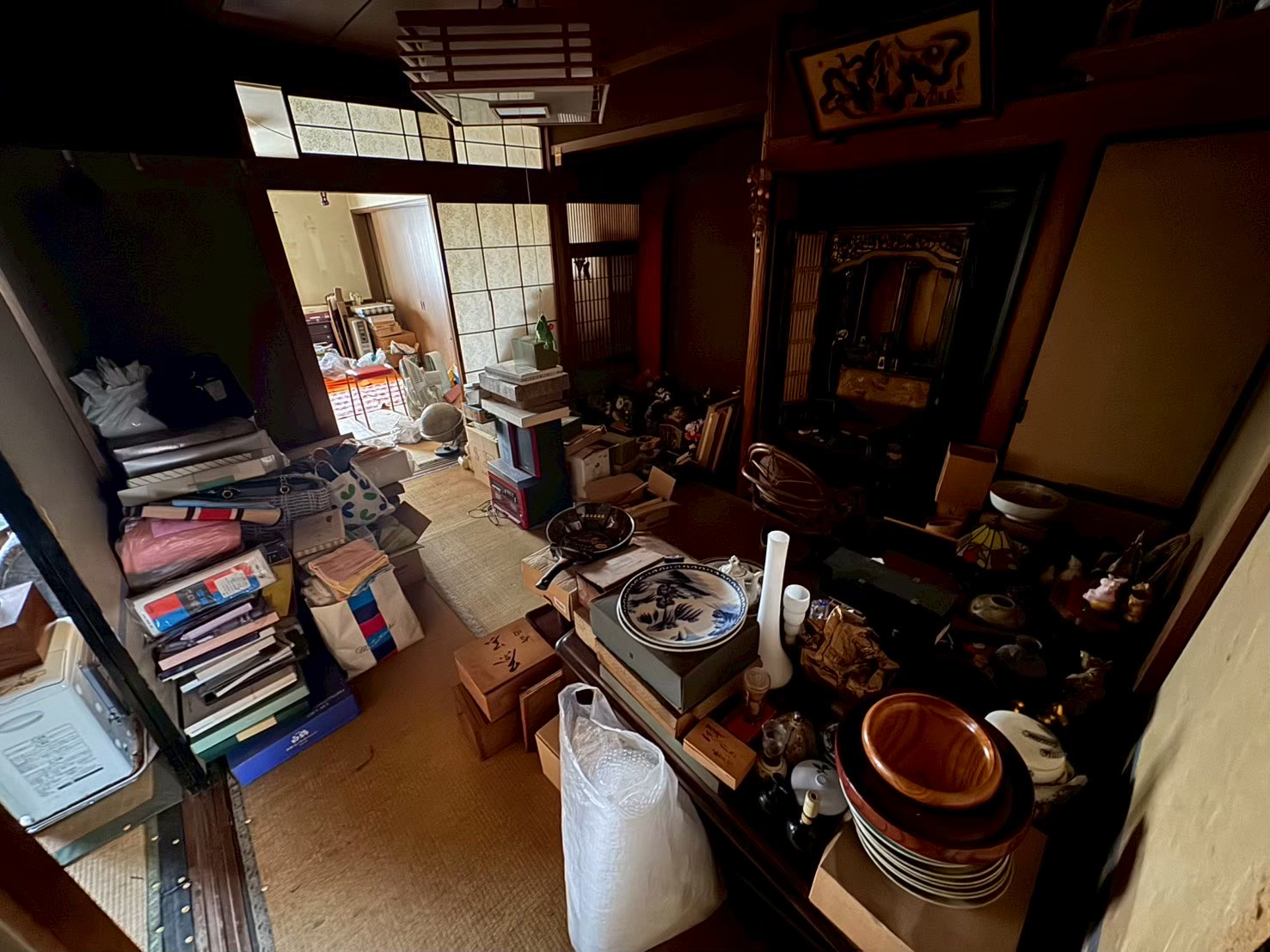 箕面市作業事例依頼者様の実際の現場写真Before画像4部屋