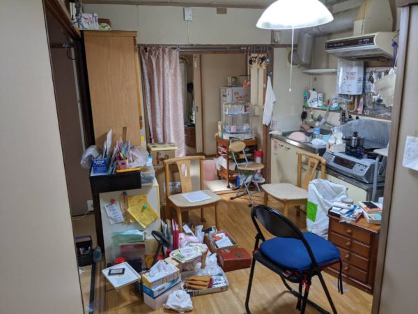 街の遺品整理屋さん大阪府での作業事例before
