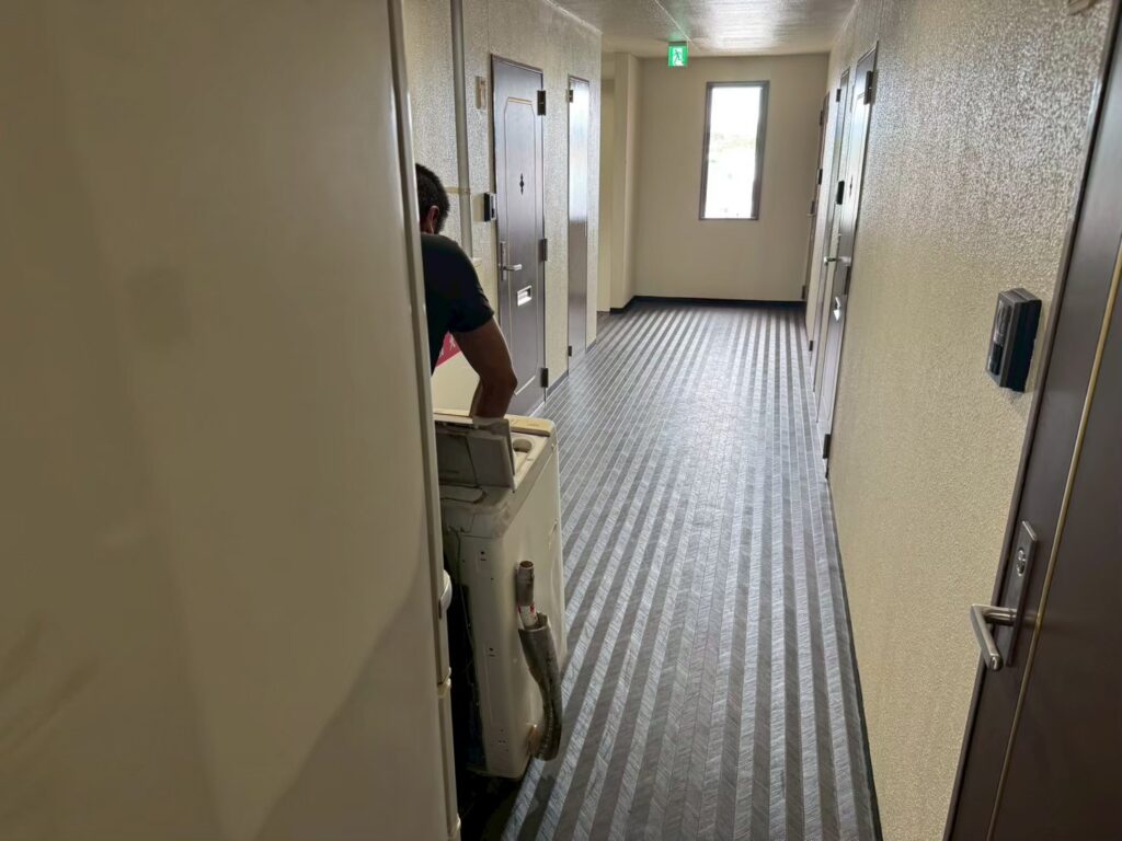 ブログ　実際の作業写真