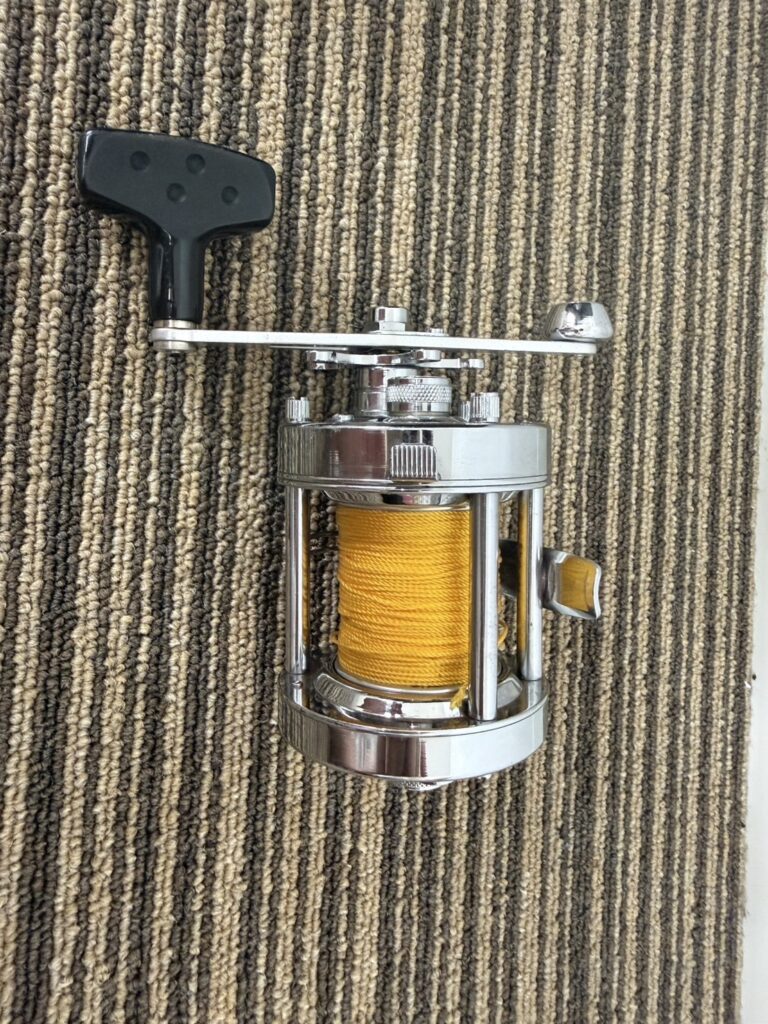 買取した釣具の写真 遺品買取事例泉佐野市対応のグリーン