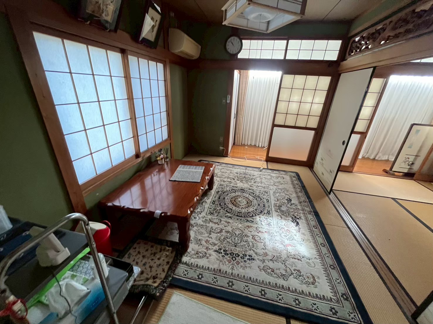 大東市作業事例実際の現場写真Before画像部屋