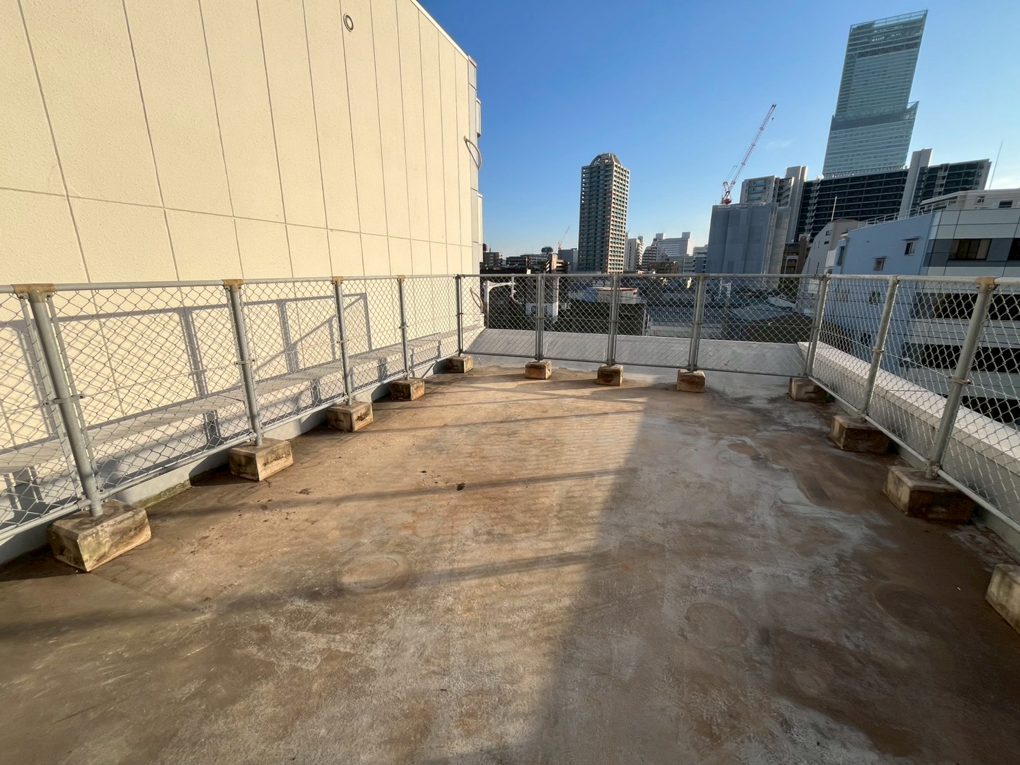 大阪市天王寺区作業事例実際の現場写真After画像屋上