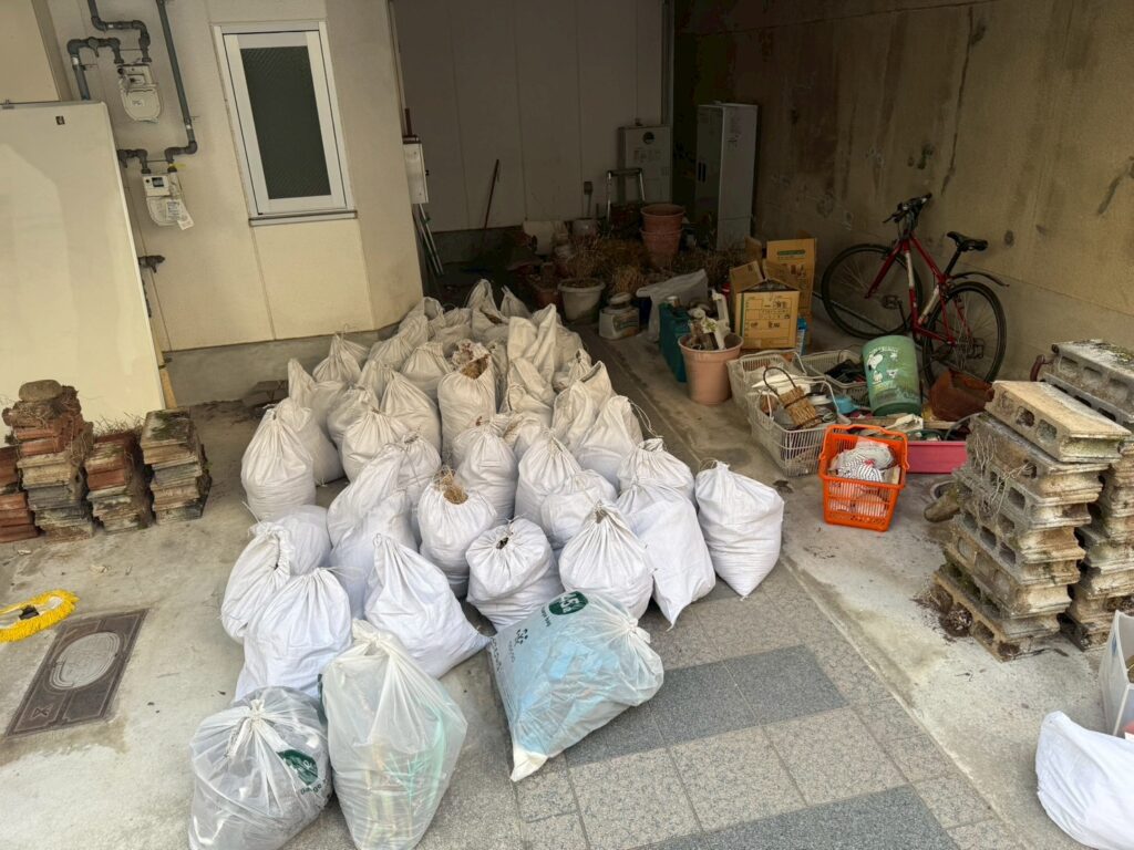 実際の搬出後の写真