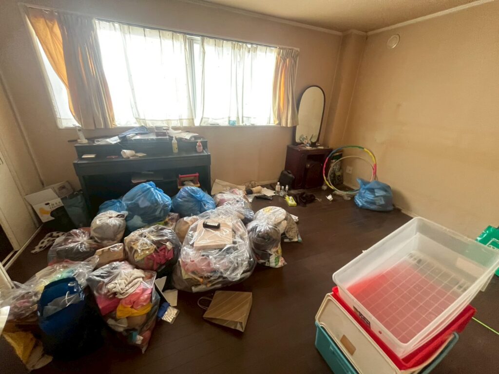 箕面市作業事例依頼者様の実際の現場写真