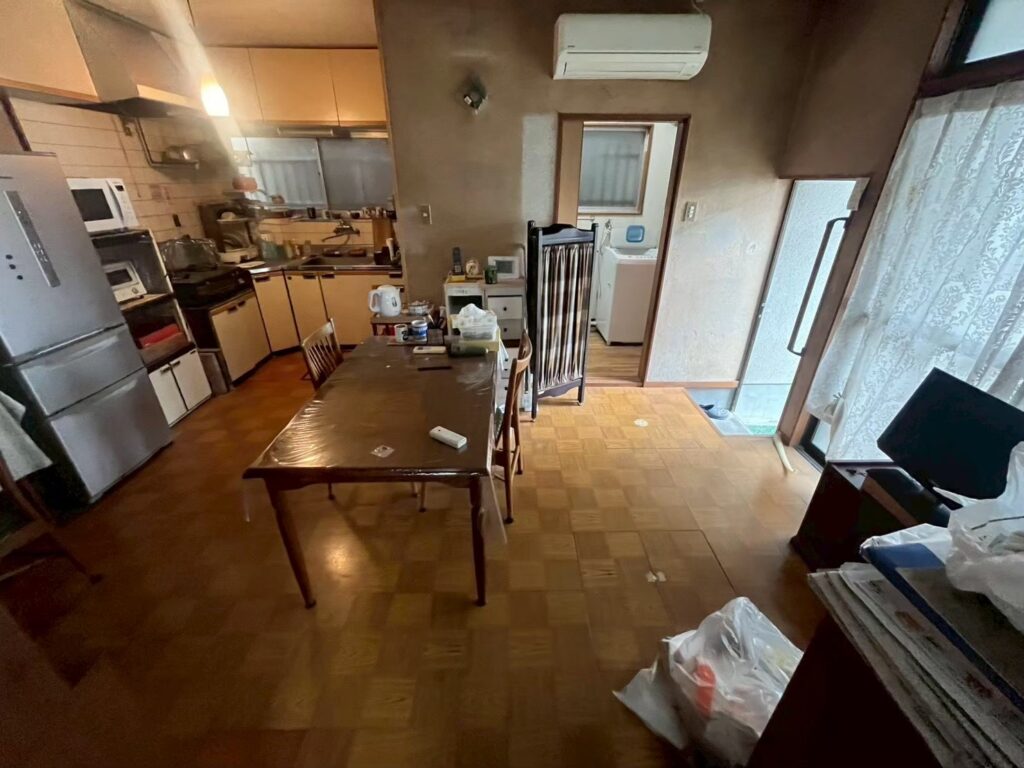 大東市作業事例依頼者様の実際の現場写真Before画像3キッチン
