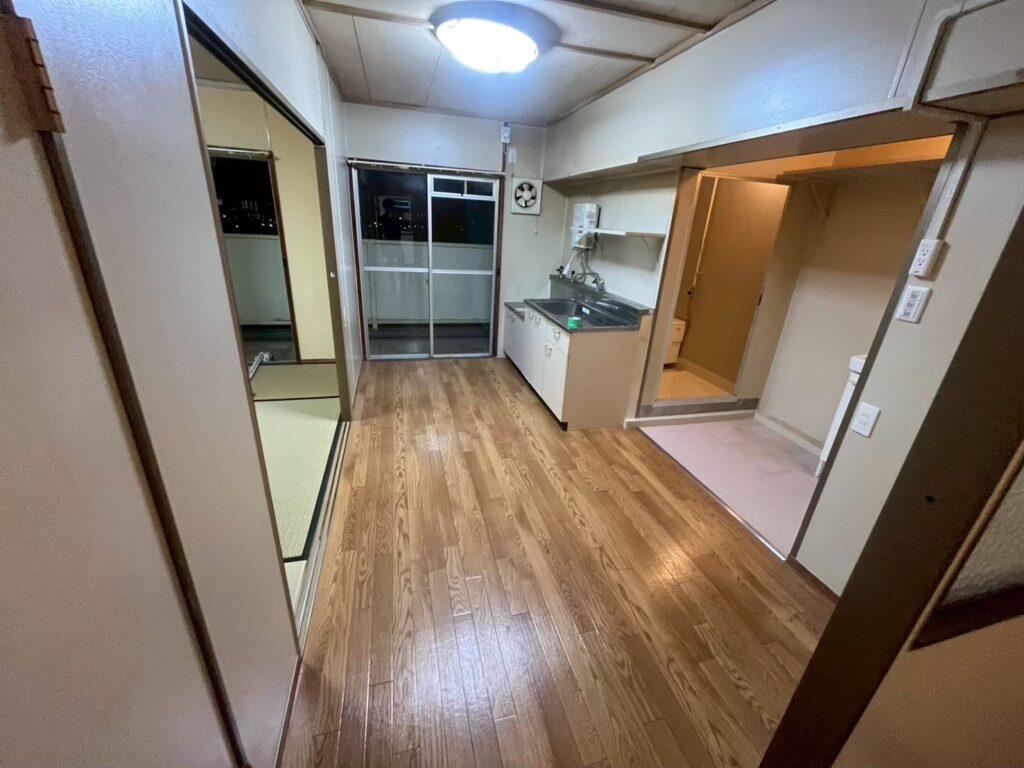 門真市作業事例依頼者様の実際の現場写真After画像1キッチン
