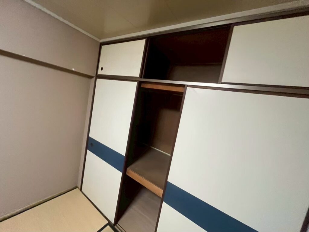 門真市作業事例依頼者様の実際の現場写真After画像2押入れ
