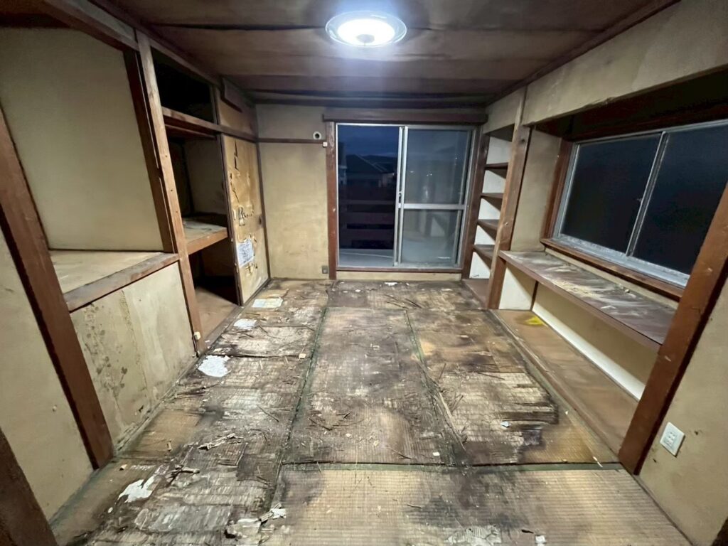 四條畷市作業事例依頼者様の実際の現場写真After画像2部屋
