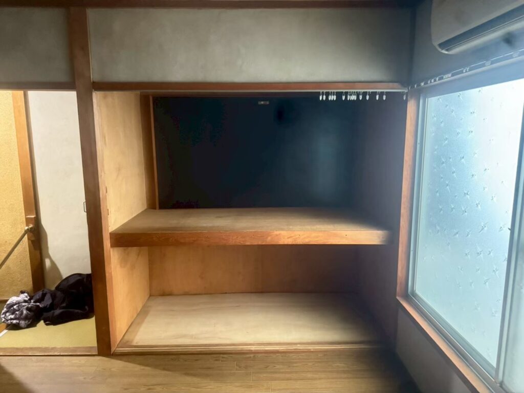 豊中市作業事例依頼者様の実際の現場写真After画像3押入れ