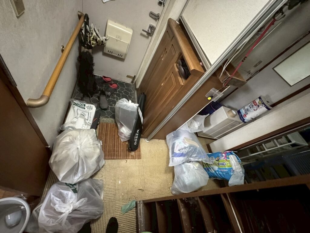 池田市作業事例依頼者様の実際の現場写真画像