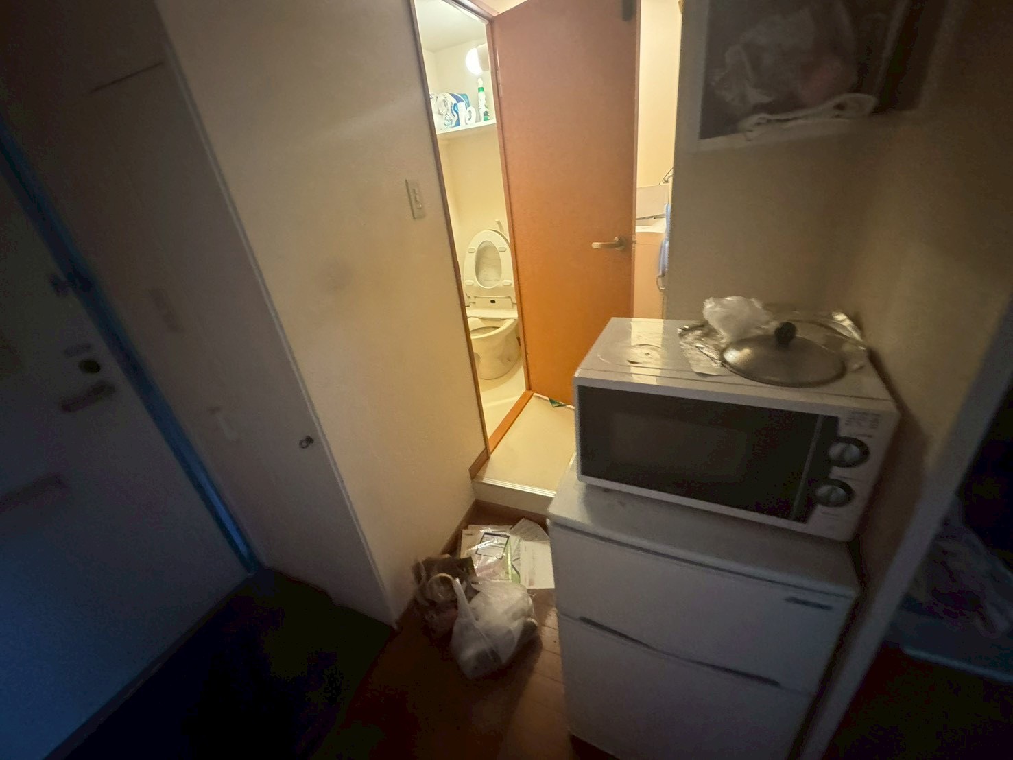 茨木市作業事例依頼者様の実際の現場写真Before画像3キッチン