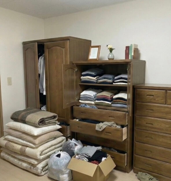 大東市作業事例依頼者様の実際の現場写真Before画像1部屋