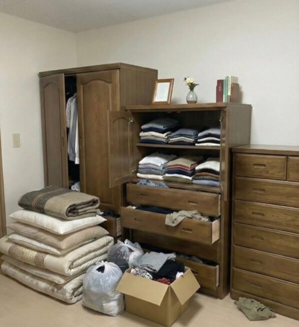 大東市作業事例依頼者様の実際の現場写真After画像1部屋