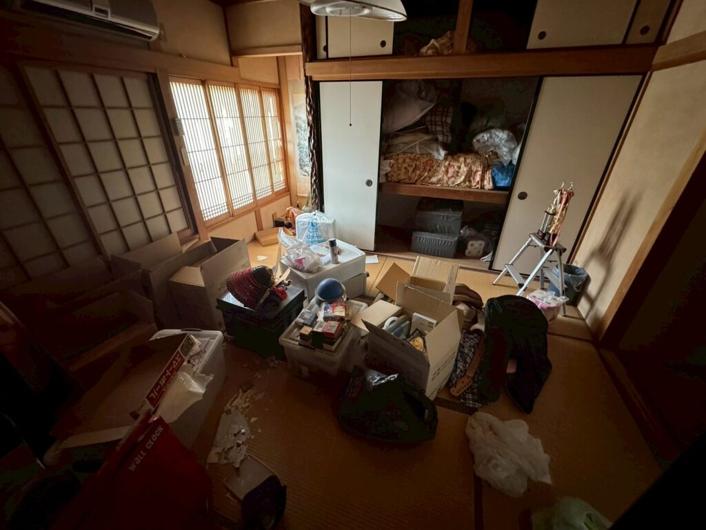 交野市作業事例実際の現場写真画像部屋