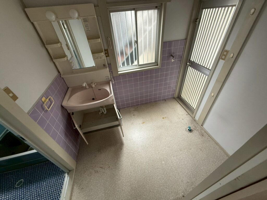 交野市作業事例実際の現場写真After画像5脱衣所