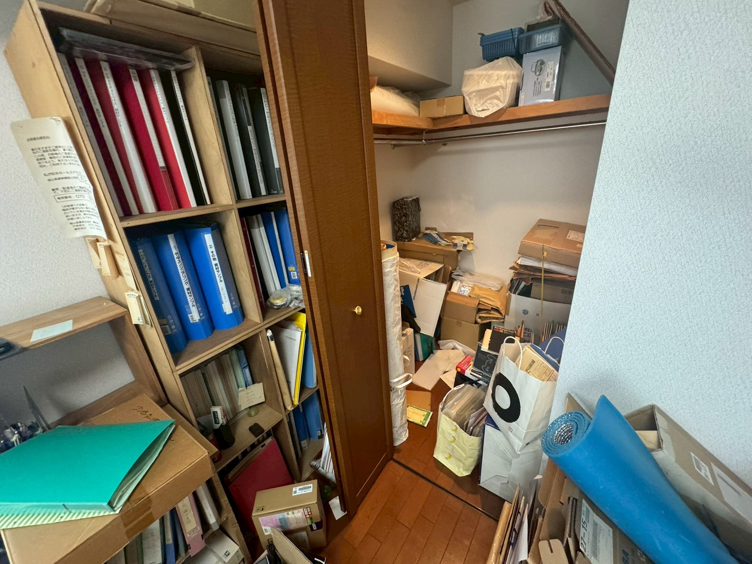 守口市作業事例依頼者様の実際の現場写真Before画像3クローゼット