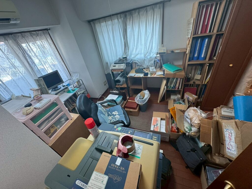 作業事例不用品回収実際の現場写真