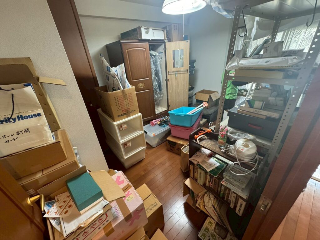 作業事例不用品回収実際の現場写真