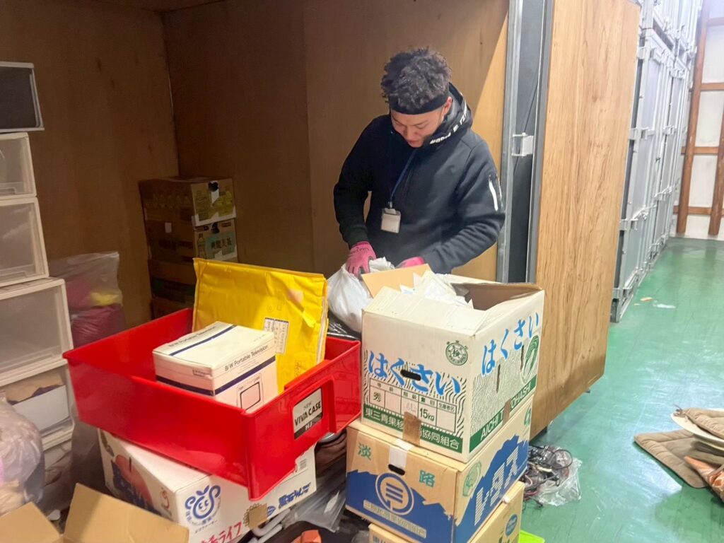 茨木市作業事例依頼者様の実際の現場での作業写真画像