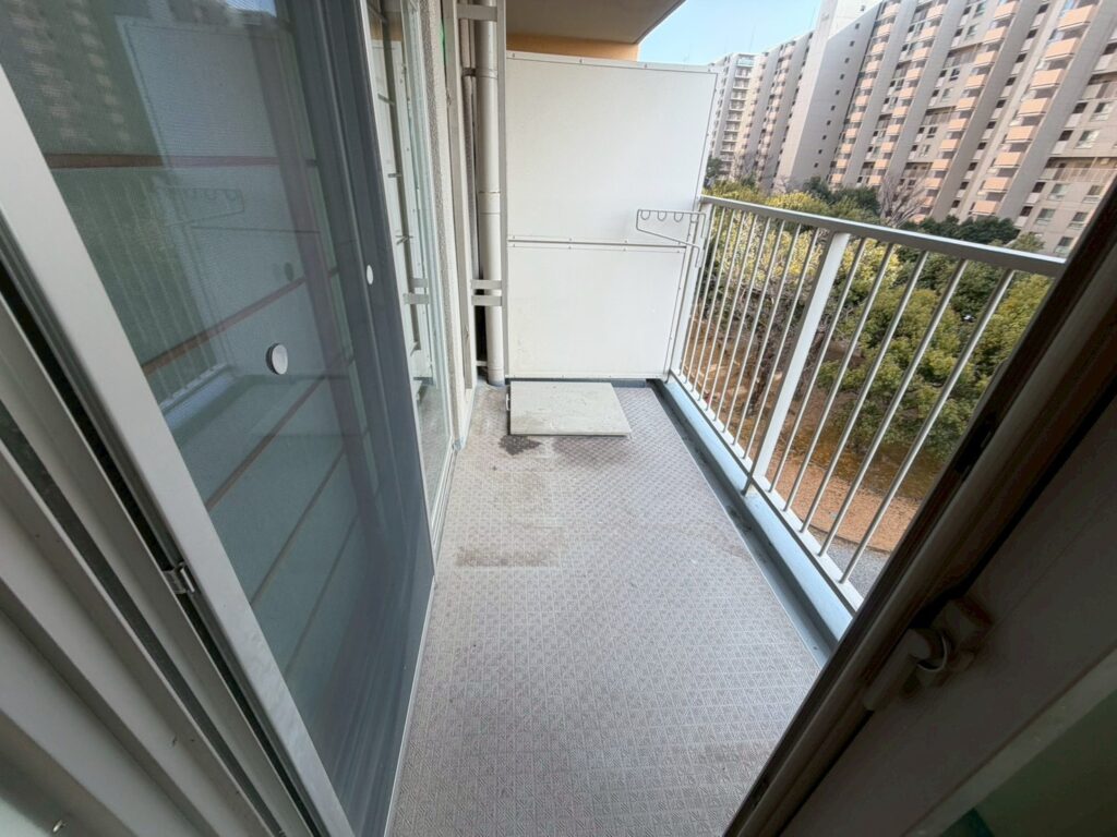 池田市作業事例実際の現場写真After画像4ベランダ