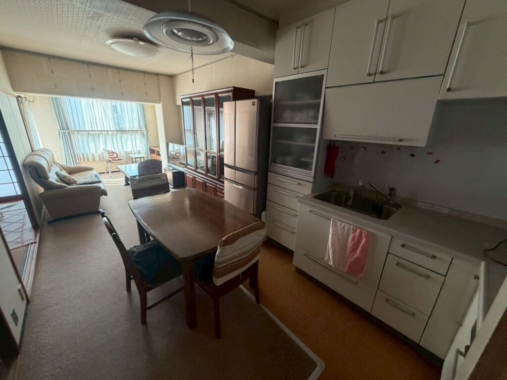 池田市作業事例実際の現場写真Before画像ダイニング