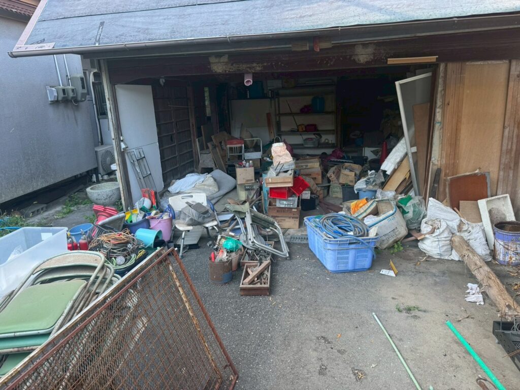 大東市作業事例実際の現場写真画像倉庫