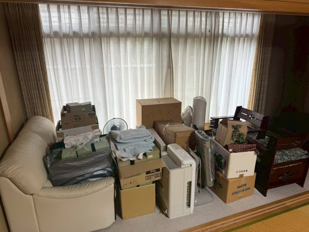 堺市作業事例実際の現場での作業途中の写真画像