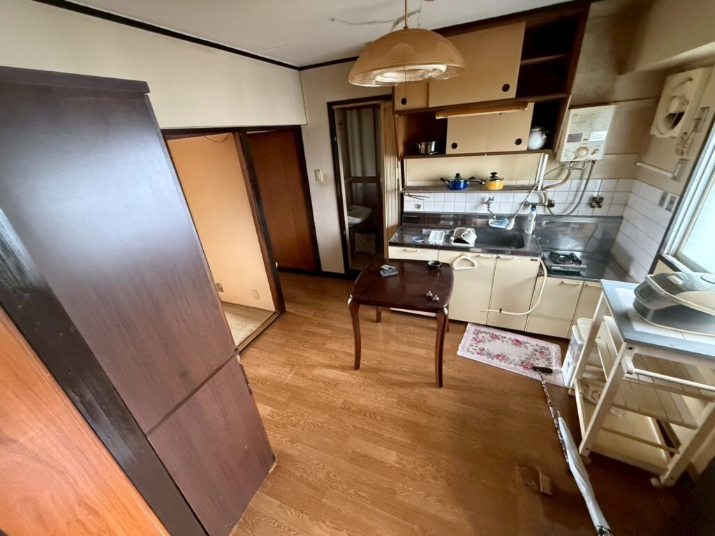 高槻市作業事例実際の現場写真Before画像キッチン