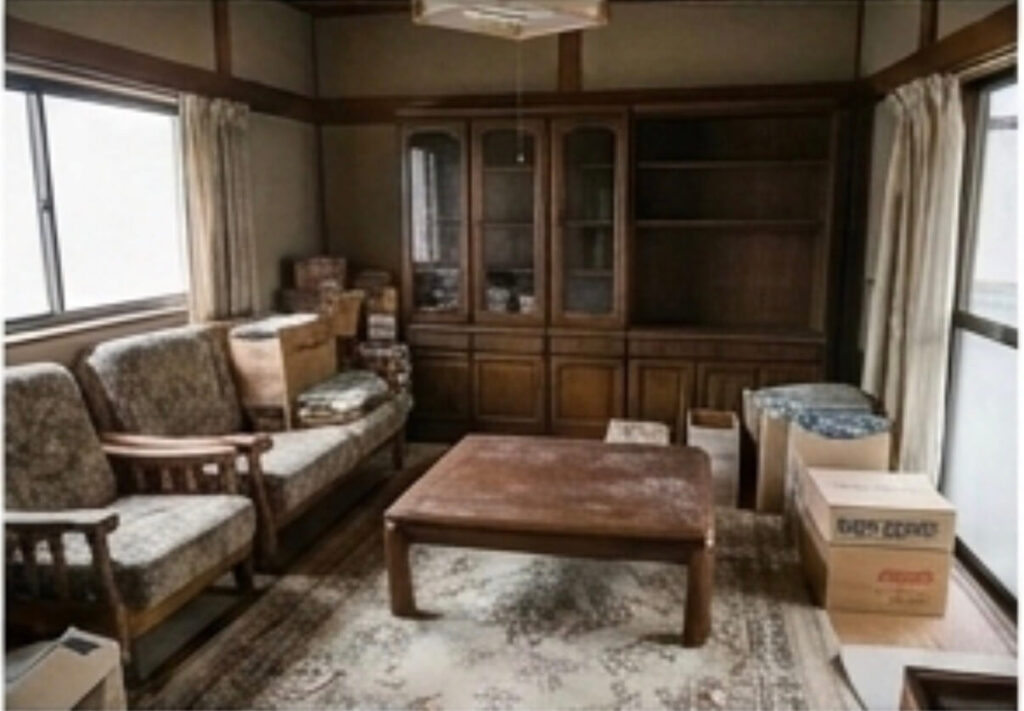 守口市作業事例実際の現場写真After画像2リビング