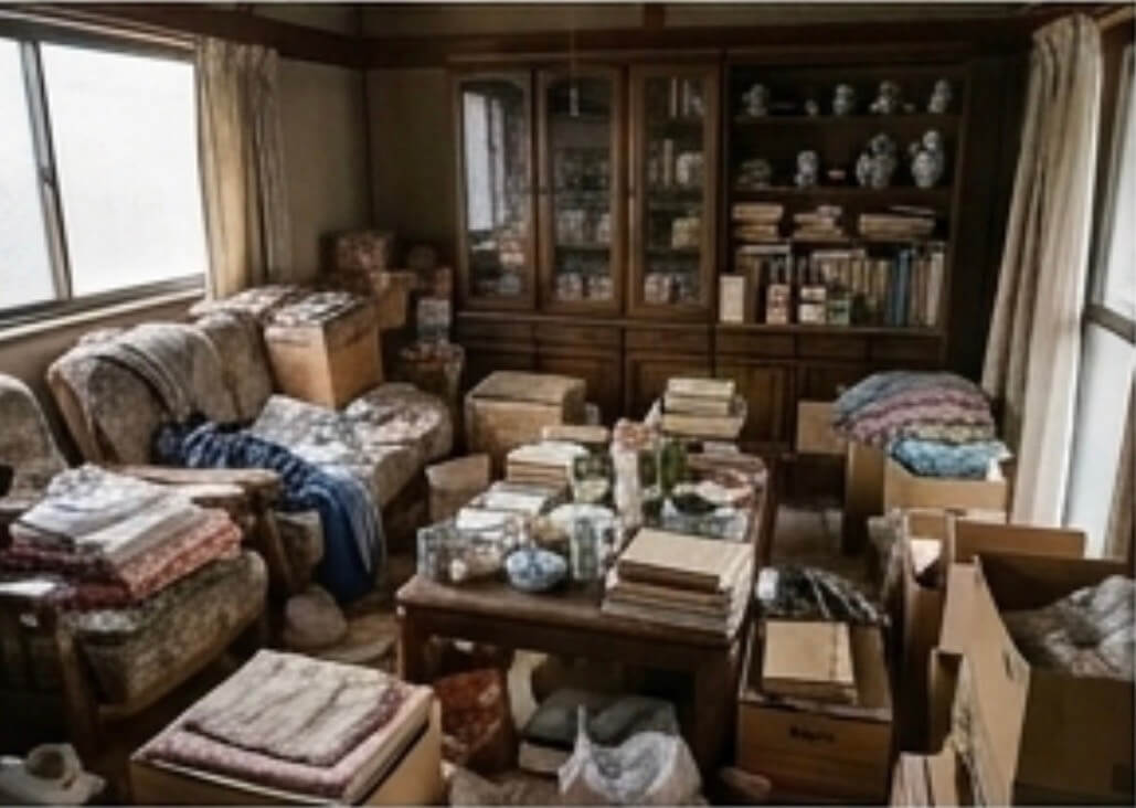 守口市作業事例実際の現場写真Before画像2リビング