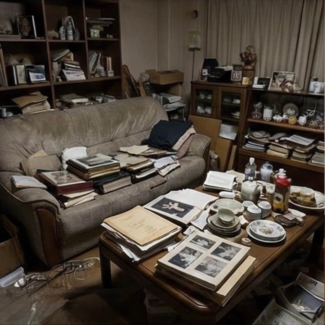 東大阪市作業事例実際の現場写真画像リビング