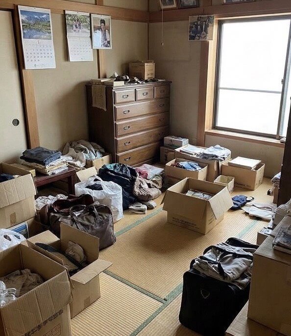 茨木市作業事例実際の現場写真Before画像部屋