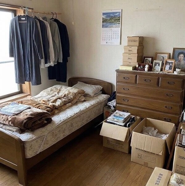 茨木市作業事例実際の現場写真Before画像2部屋