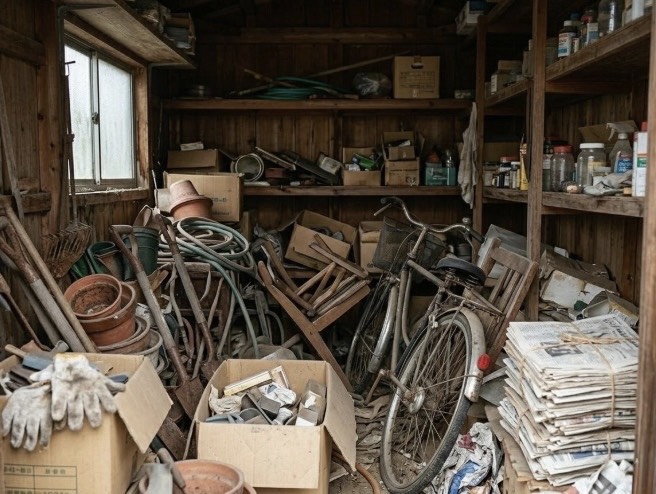 東大阪市作業事例実際の現場写真Before画像3倉庫