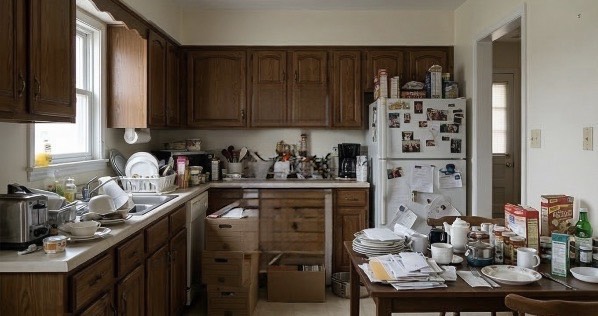 池田市作業事例実際の現場写真Before画像3キッチン