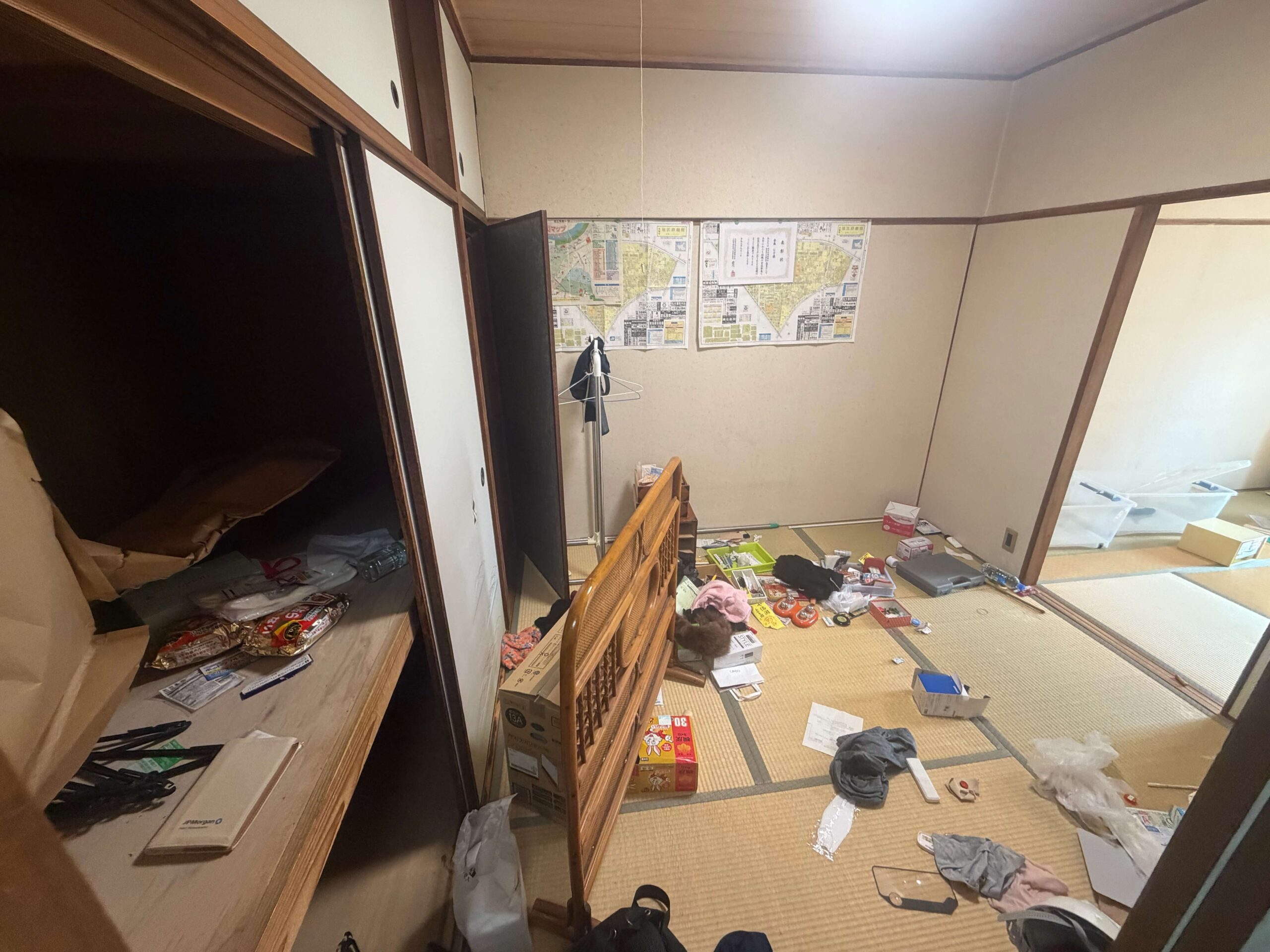 大阪市旭区作業事例実際の現場写真画像部屋