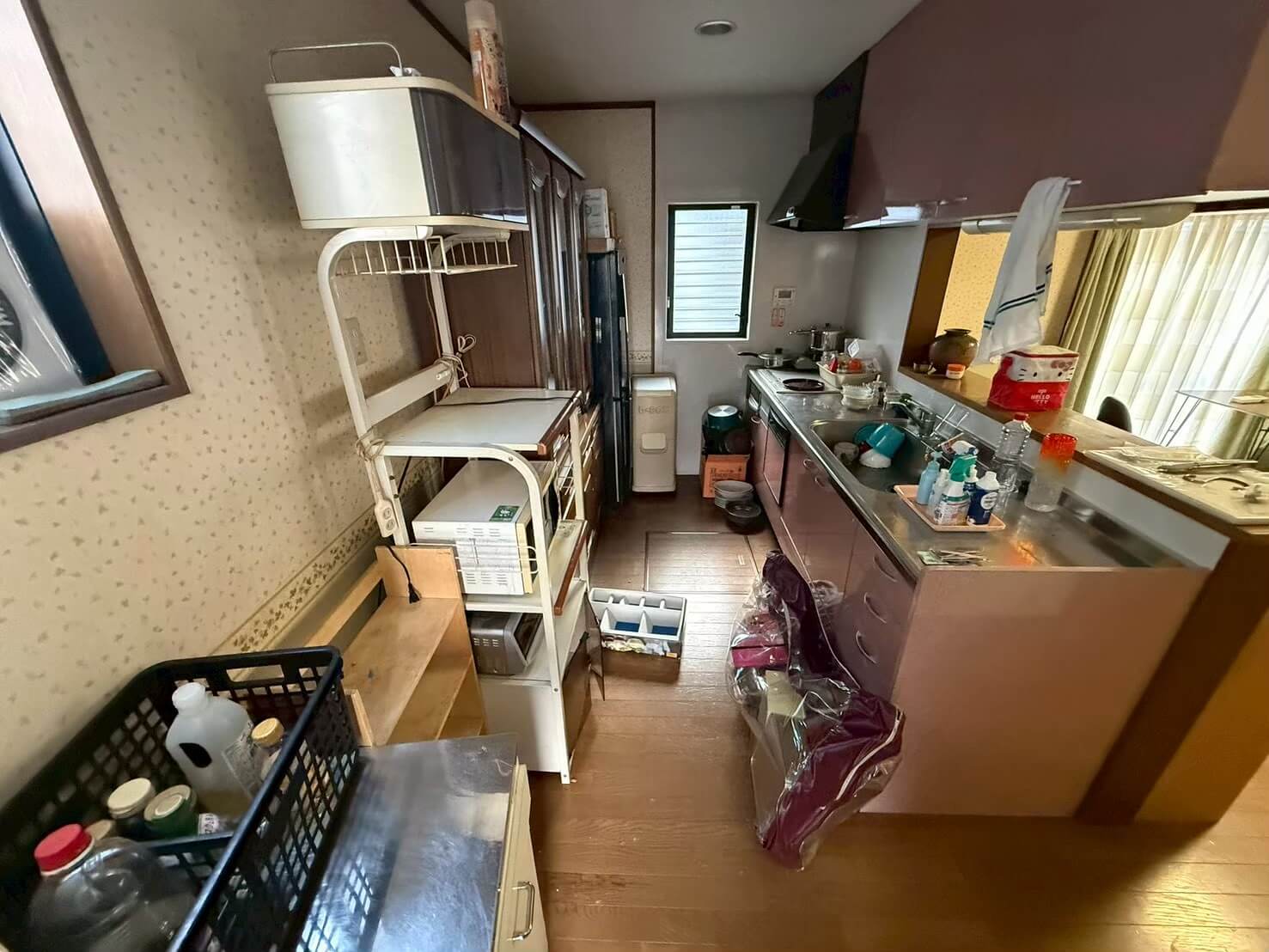 堺市作業事例実際の現場写真Before画像キッチン